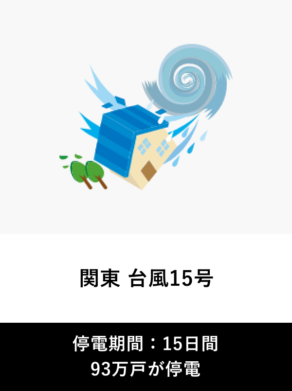 関東 台風15号